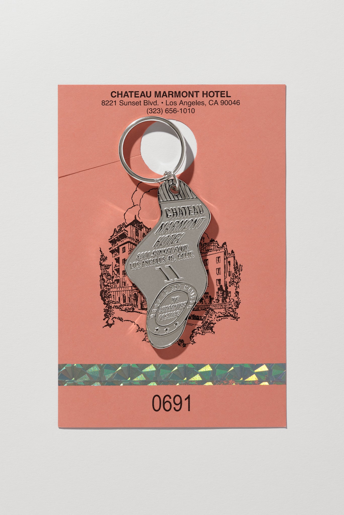 Hotel Logo Keychain